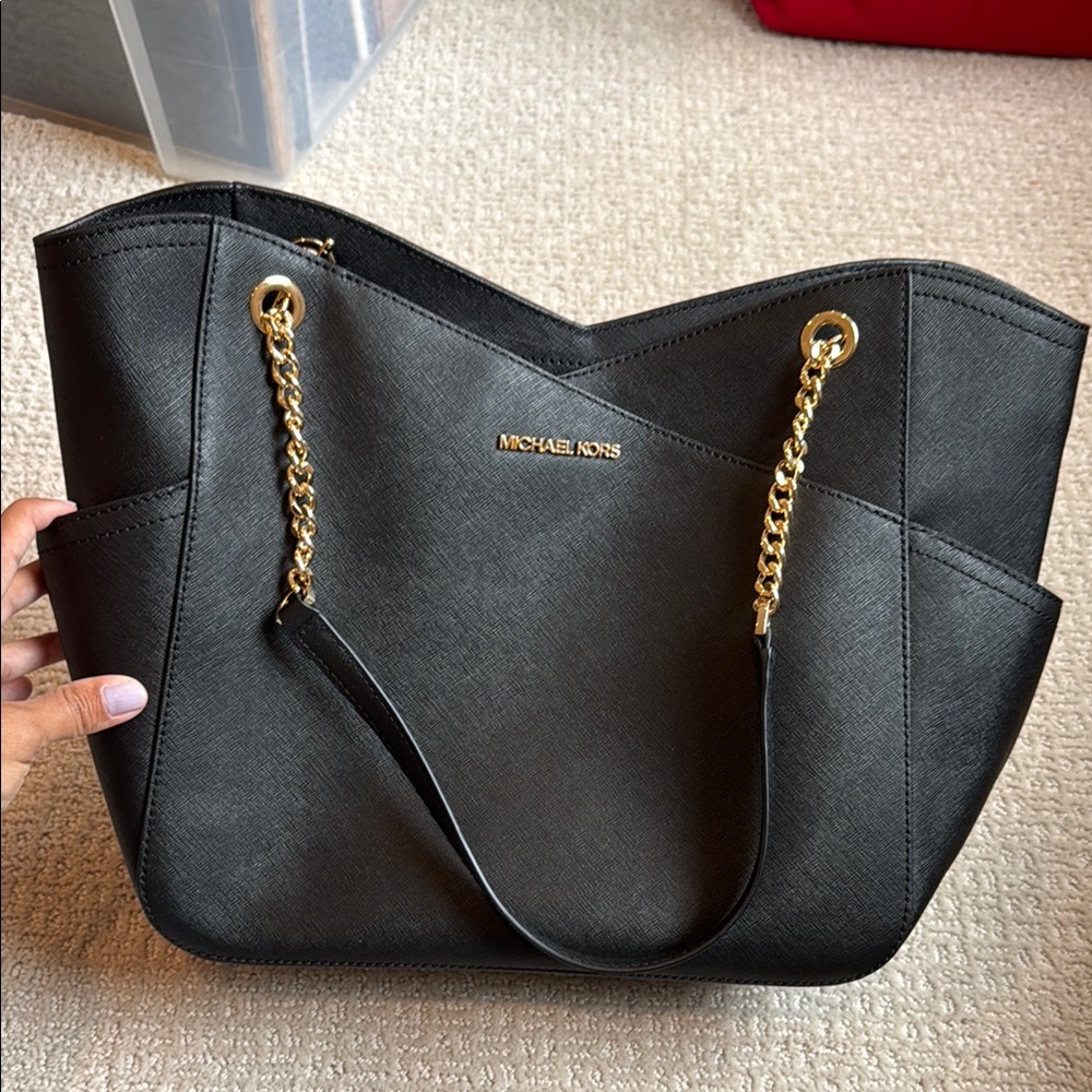 Michael Kors Black Tote Bag